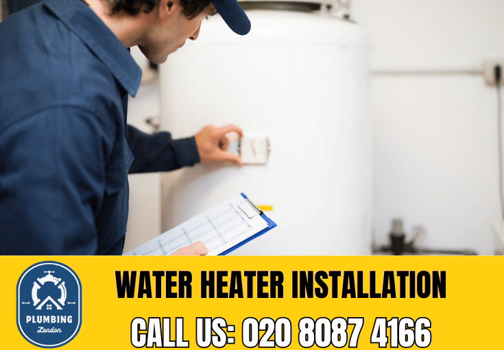 water heater installation Kilburn